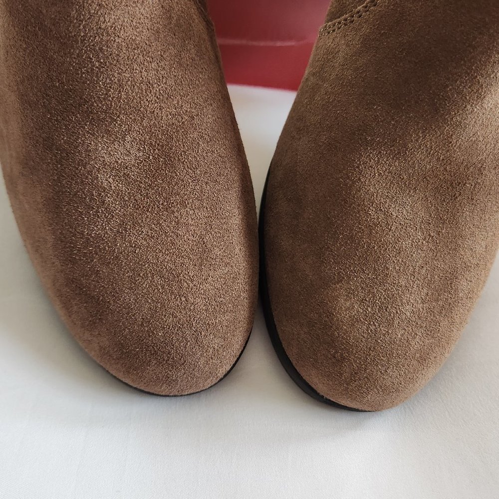 Weather Smart Easy Care White Mountain Brown Suede Boots. Size 9. NWT - Picture 10 of 16